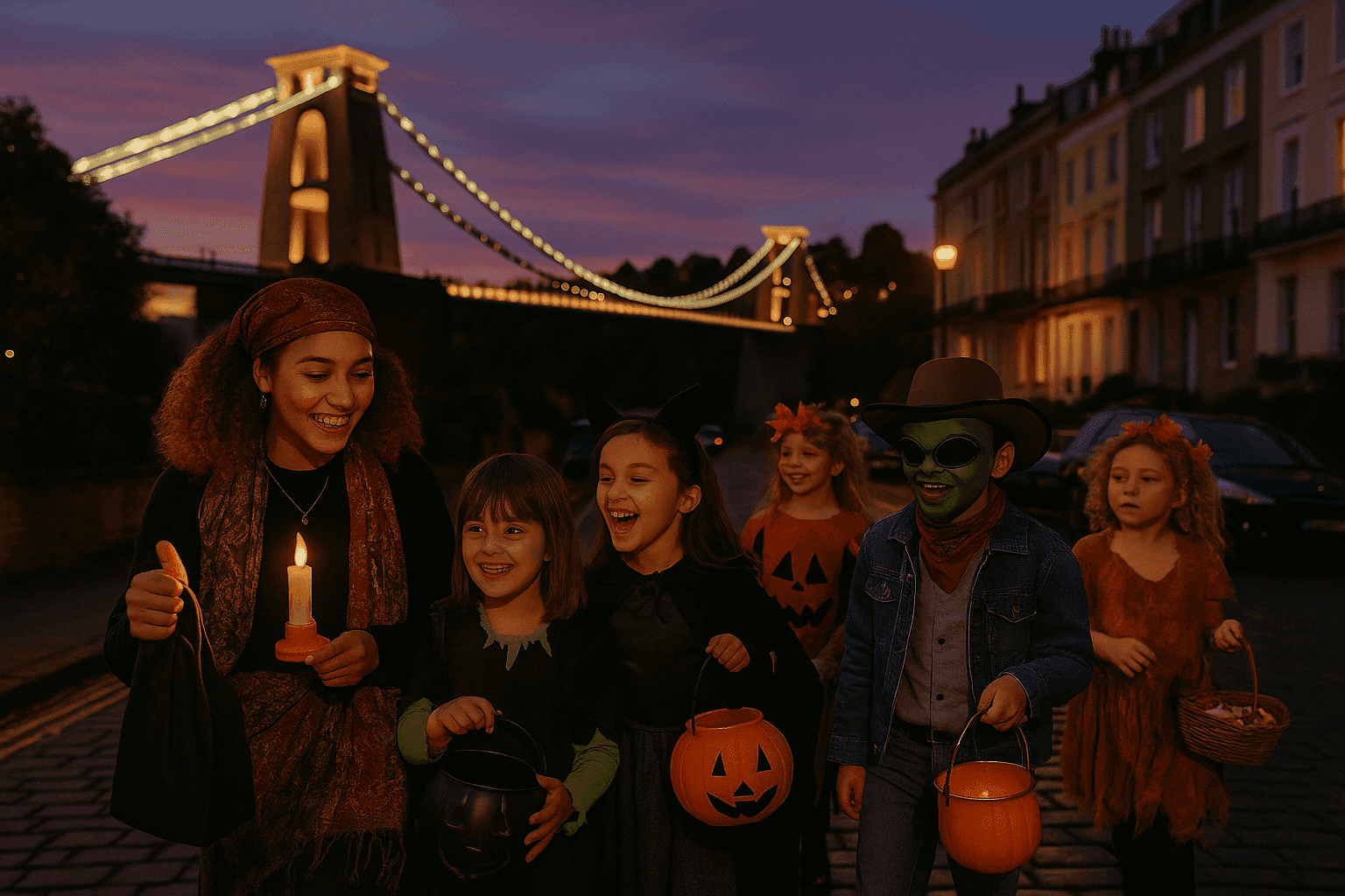 Best Places to go Trick or Treating in Bristol
